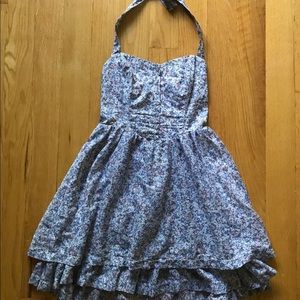 Guess Floral Halter Ballerina Dress